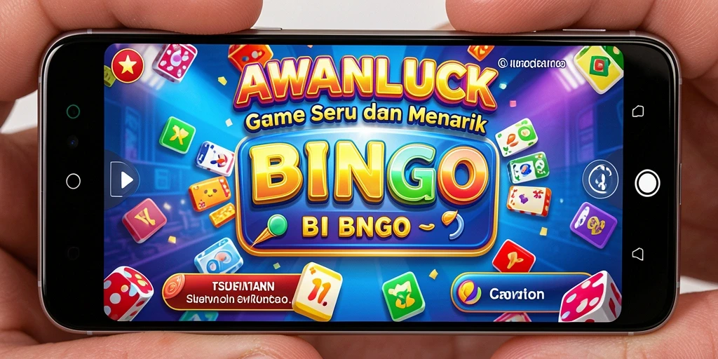 Screenshot utama AWANLUCK menampilkan pengalaman bermain Bingo yang menyenangkan.