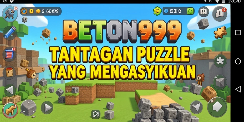 Tampilan gameplay BETON999 dengan teka-teki menarik.