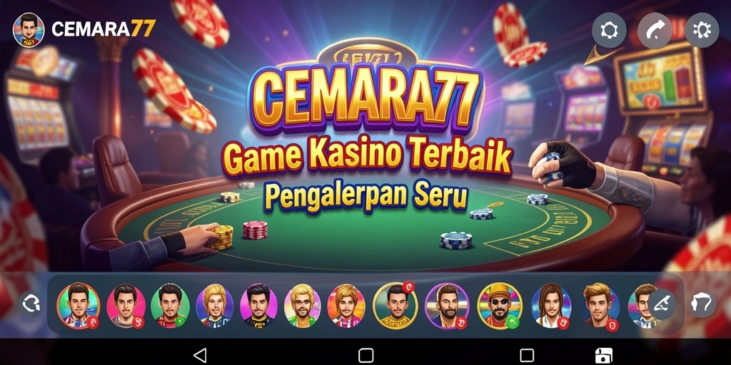 Tampilan gameplay CEMARA77 yang menarik dan seru.