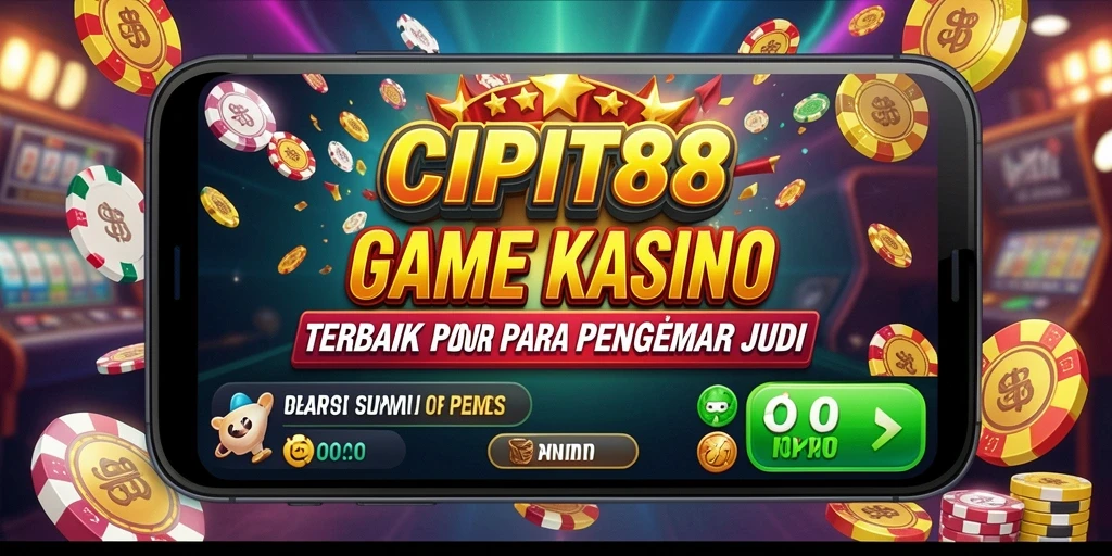 Screenshot utama CIPIT88 menampilkan gameplay seru di Kasino.