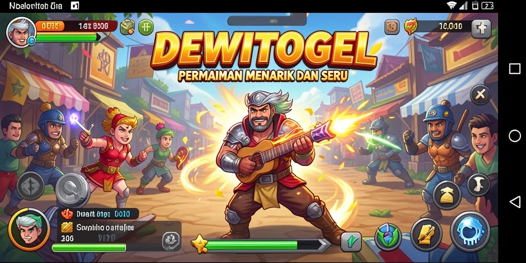 Tampilan gameplay seru dan menantang dari DEWITOGEL.