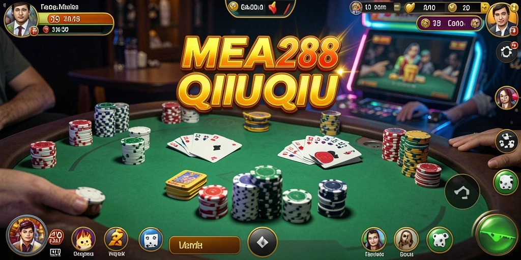 Menampilkan gameplay QiuQiu yang seru dan kompetitif.