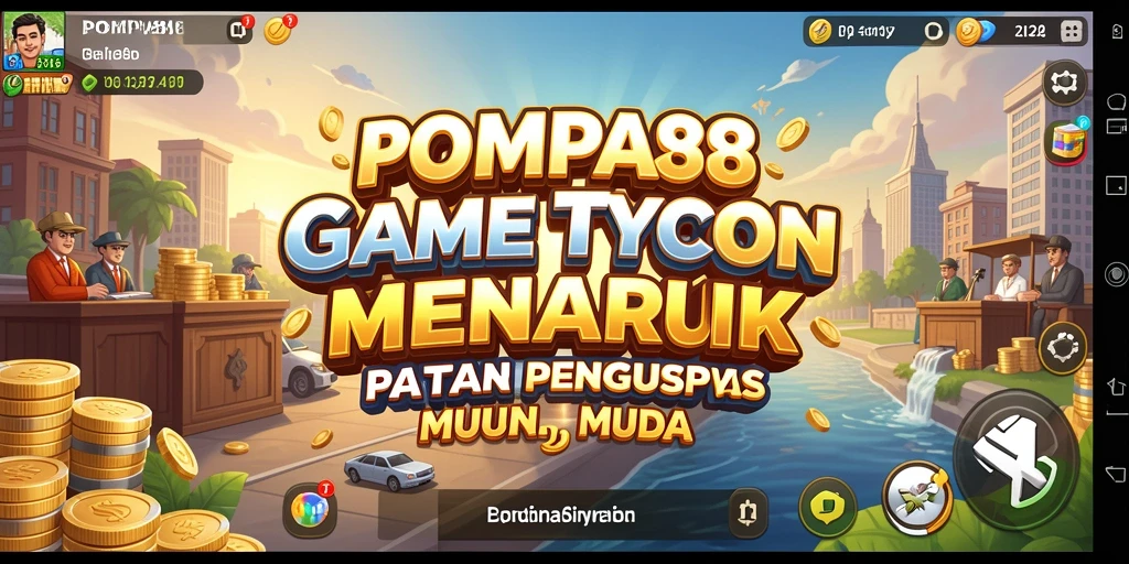 Screenshot POMPA88 menampilkan gameplay dinamis dan interaktif.